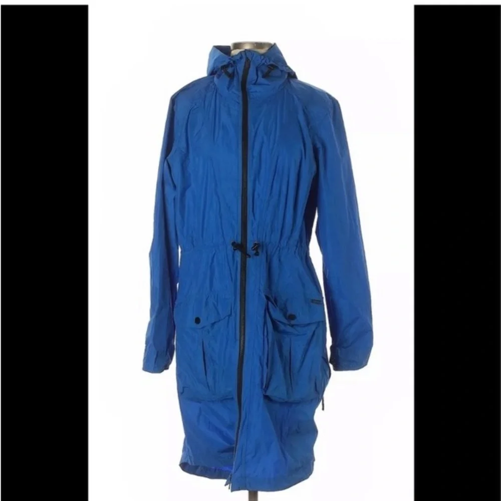 💙Athleta City Slicker Rain/Trench Coat Jacket💙 - Picture 4 of 10